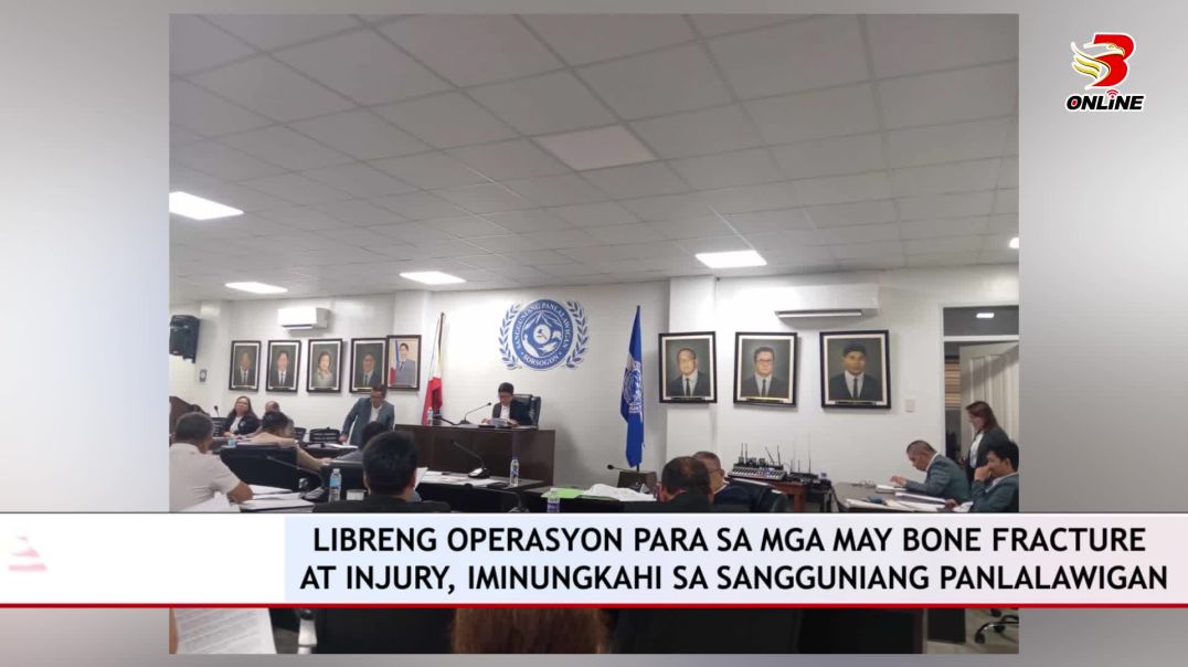 Libreng operasyon para sa mga Sorsoganong may bone fracture at injury, iminungkahi sa Sangguniang Pa