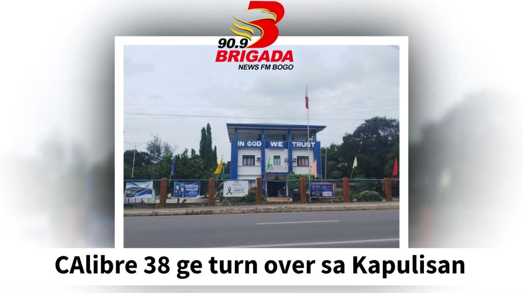 CAlibre 38 ge turn over sa Kapulisan