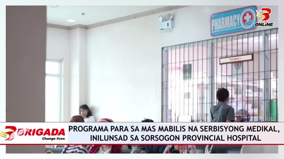 ⁣Programa para sa mas mabilis na serbisyong medikal, inilunsad ng pamahalaang panlalawigan sa Sorsogo