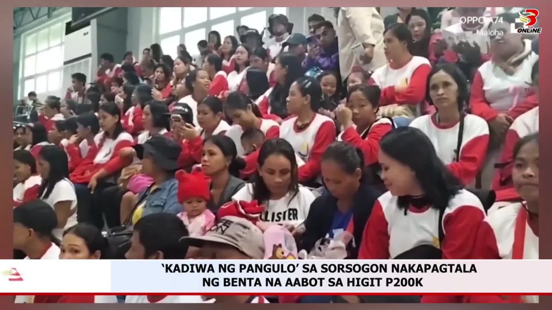 ⁣‘Kadiwa ng Pangulo’ sa Sorsogon Nakapagtala ng Benta na Aabot sa Higit P200k
