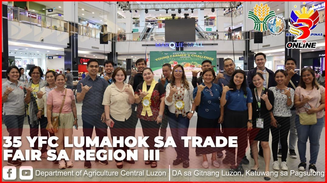 35 YFC lumahok sa trade fair sa Region III