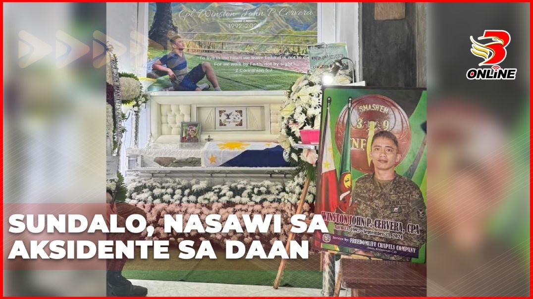 Sundalo, nasawi sa aksidente sa daan