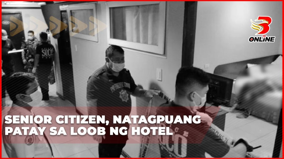 Senior citizen, natagpuang patay sa loob ng hotel