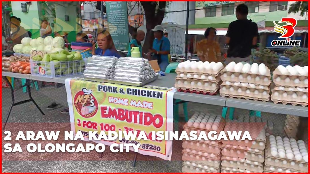 ⁣2 Araw na KADIWA isinasagawa sa Olongapo City