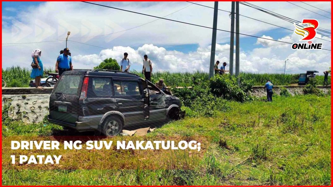 Driver ng SUV nakatulog; 1 patay