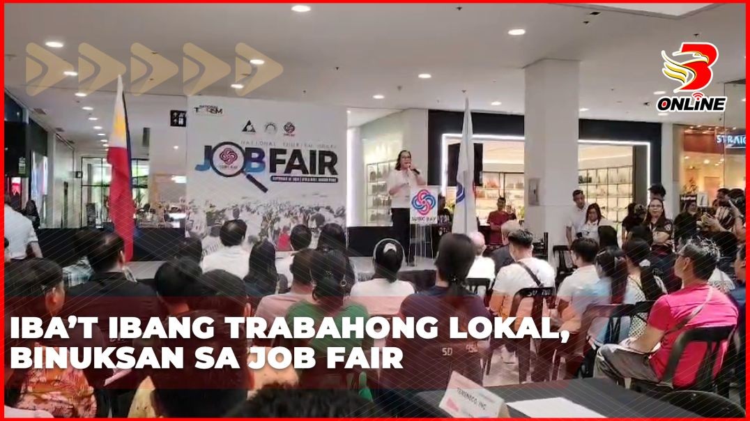 Iba’t ibang trabahong lokal, binuksan sa job fair