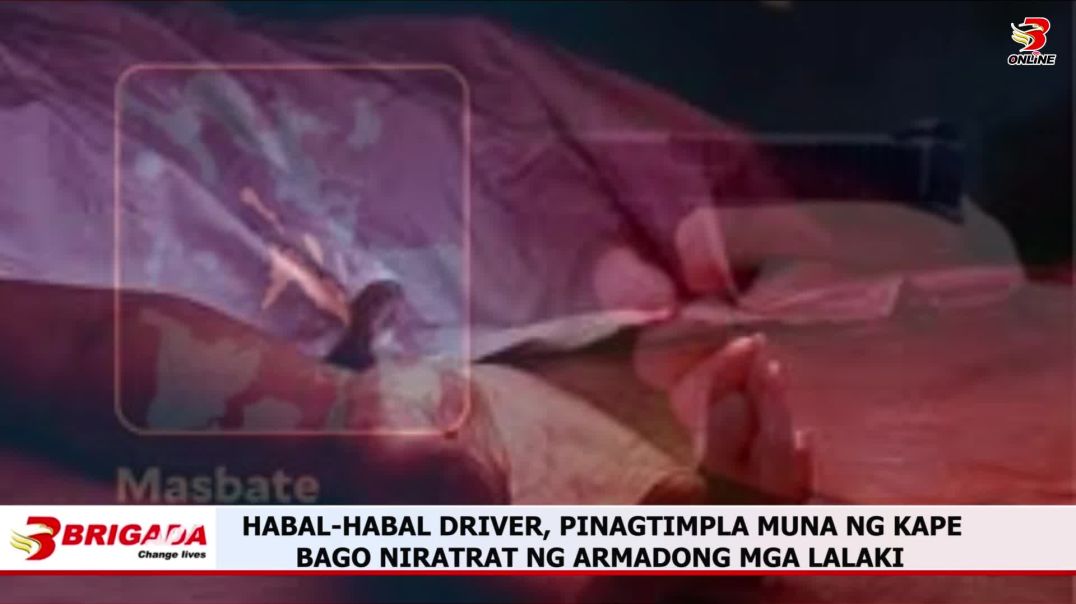 Habal-Habal Driver, Pinagtimpla Muna ng Kape Bago Niratrat ng Armadong mga Lalaki