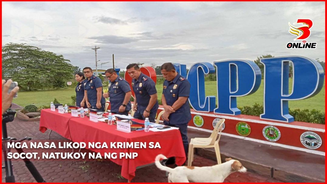 ⁣Mga nasa likod nga krimen sa SoCot, natukoy na ng PNP