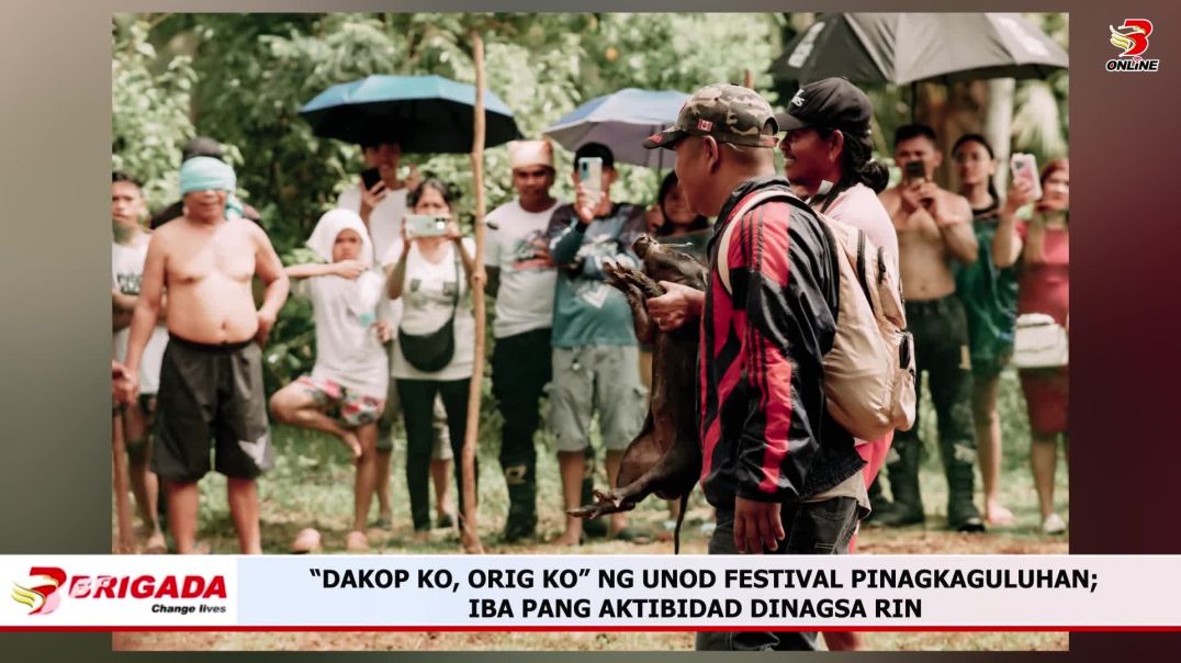 “Dakop ko, Orig ko” ng Unod Festival Pinagkaguluhan; Iba Pang Aktibidad Dinagsa rin