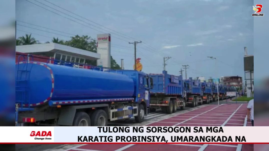Tulong ng Sorsogon sa mga karatig probinsiya, umarangkada na
