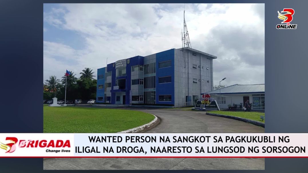 Wanted person na sangkot sa pagkukubli ng iligal na droga, naaresto sa lungsod ng Sorsogon
