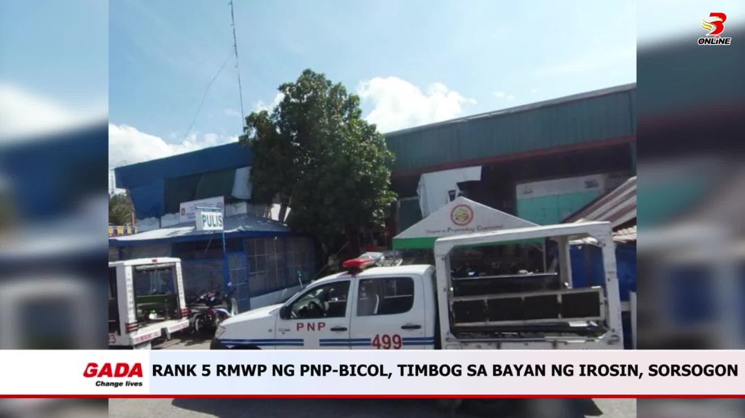 ⁣Rank 5 RMWP ng PNP-Bicol, timbog sa bayan ng Irosin, Sorsogon