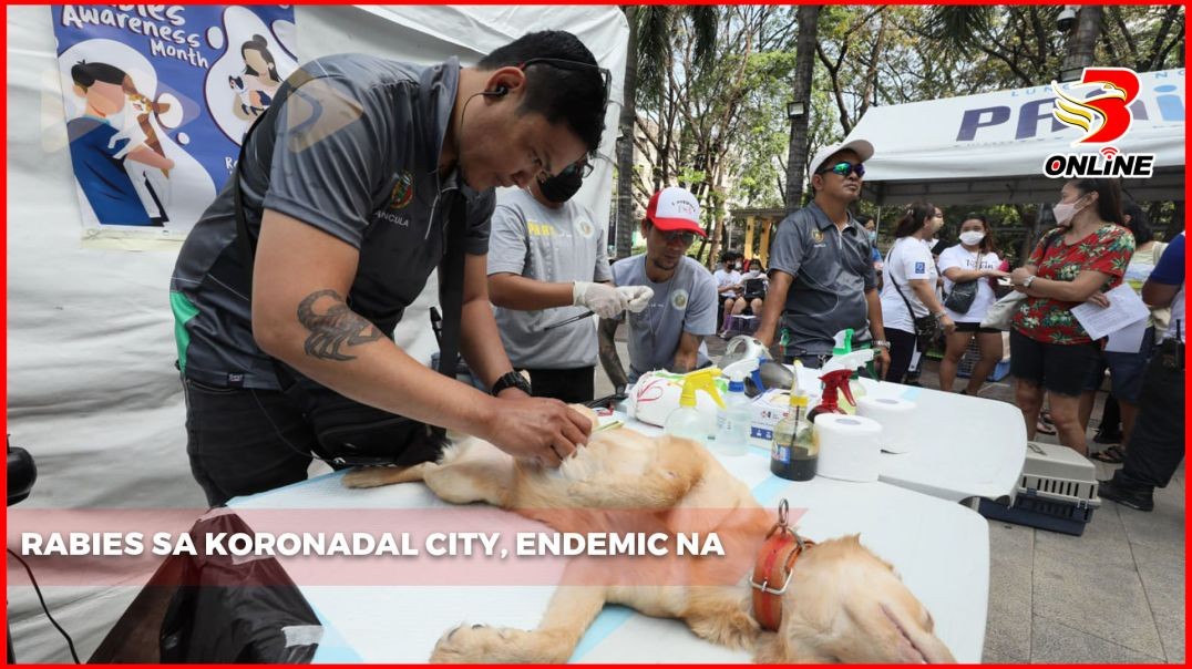 ⁣Rabies sa Koronadal City, endemic na