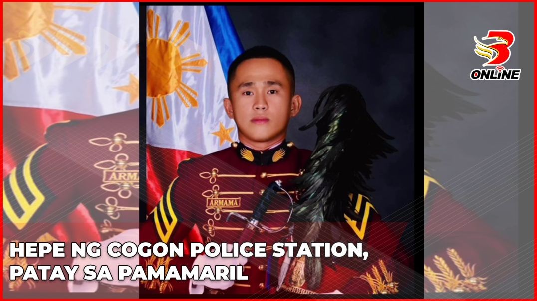 Hepe ng cogon police station, patay sa pamamaril
