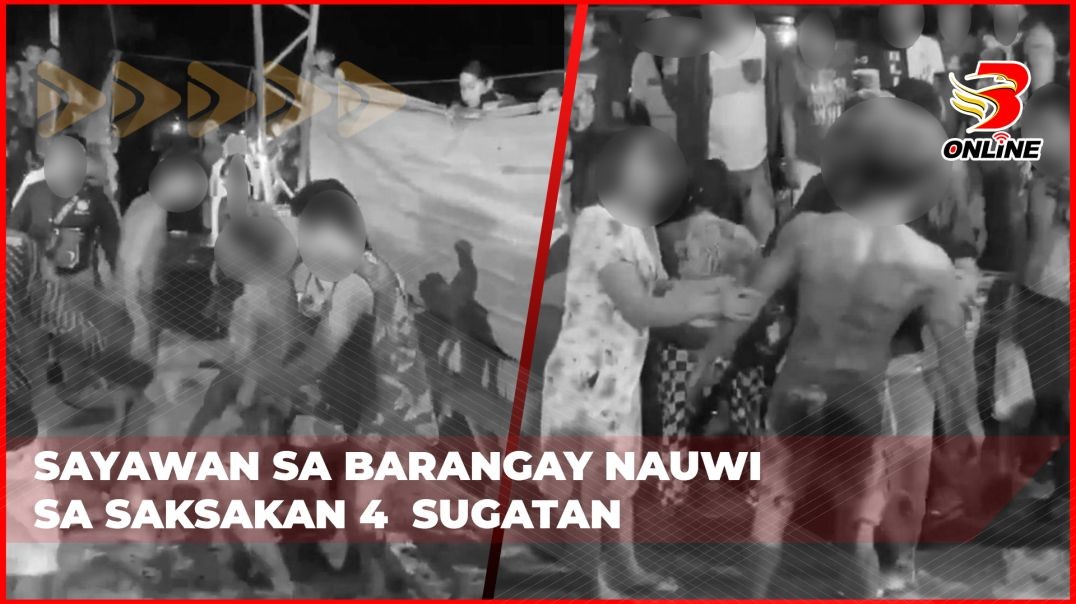 Sayawan sa barangay nauwi sa saksakan 4  sugatan