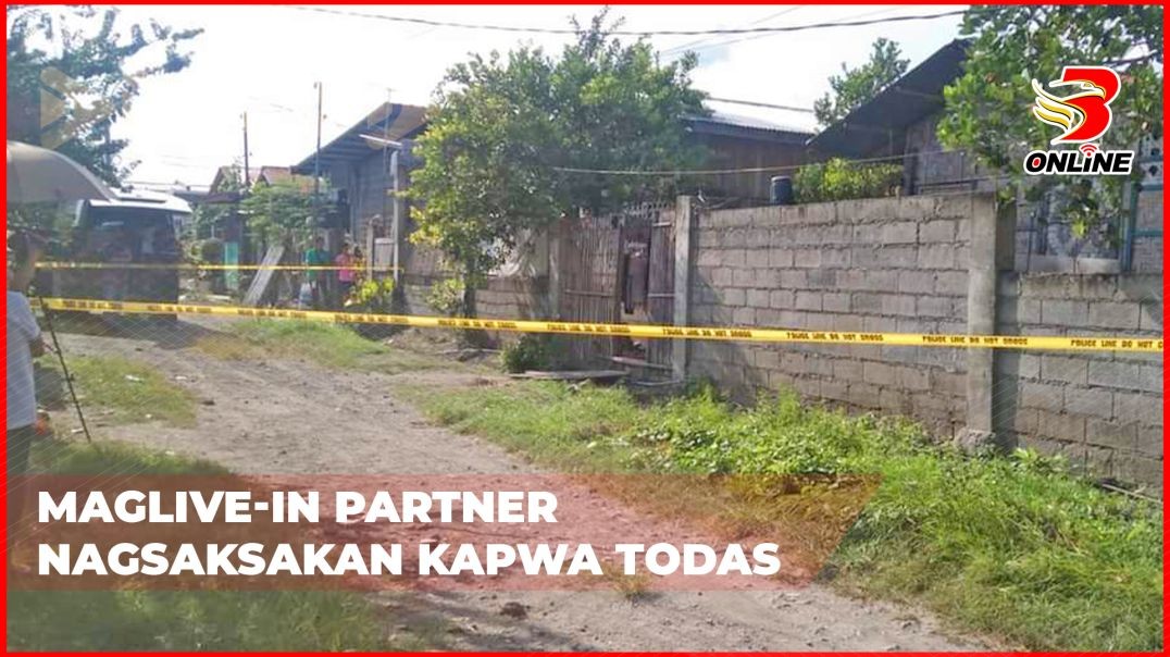 ⁣Maglive-in partner nagsaksakan kapwa todas
