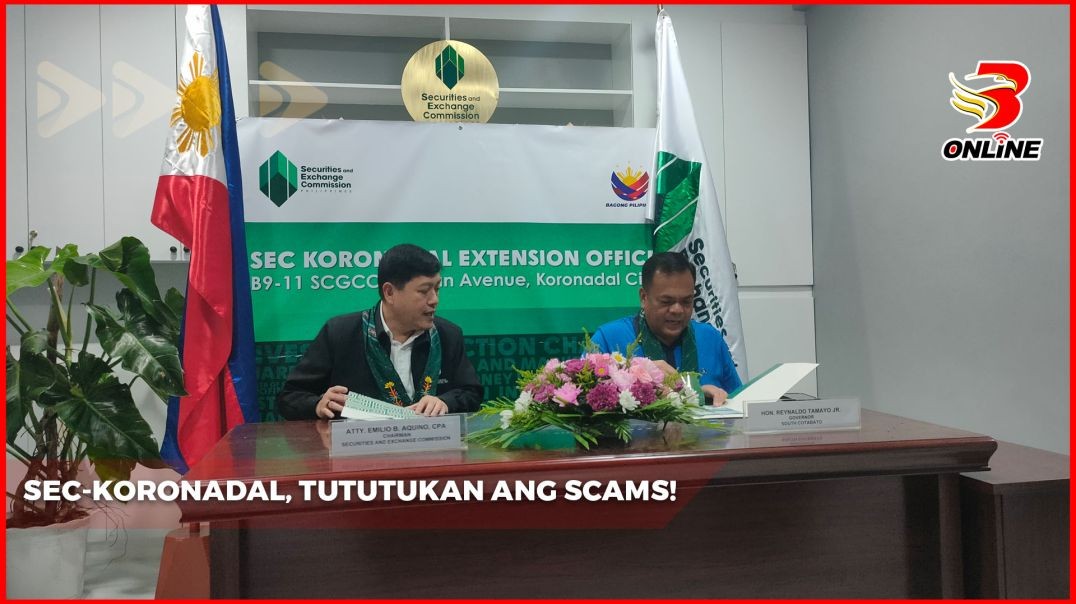 SEC-Koronadal, tututukan ang scams!