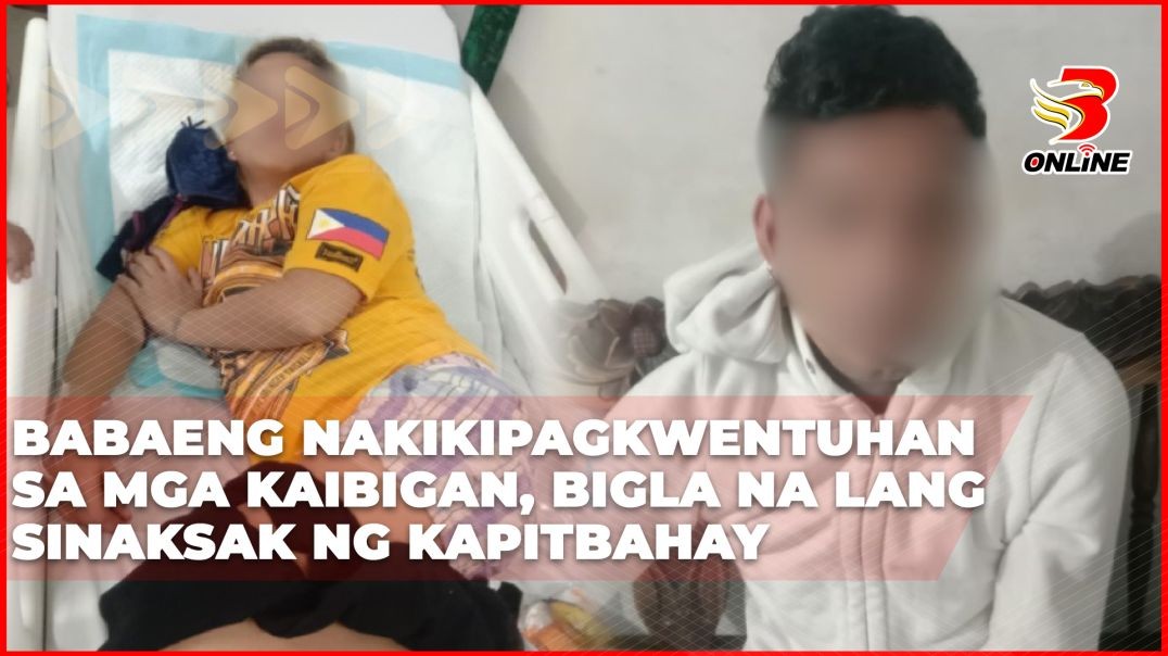 Babaeng nakikipagkwentuhan sa mga kaibigan, bigla na lang sinaksak ng kapitbahay
