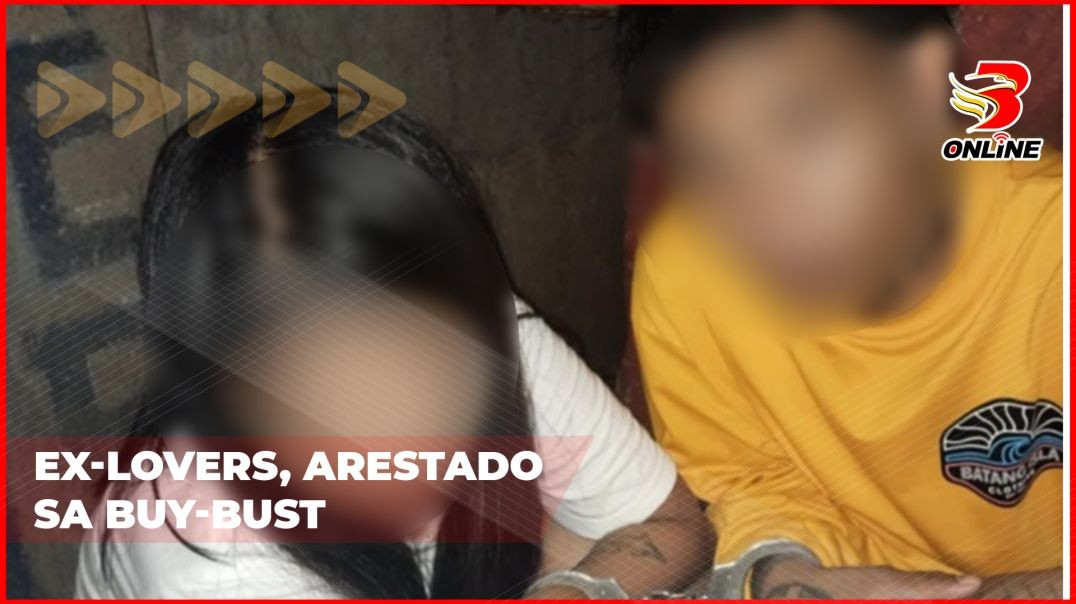 Ex-lovers, arestado sa buy-bust