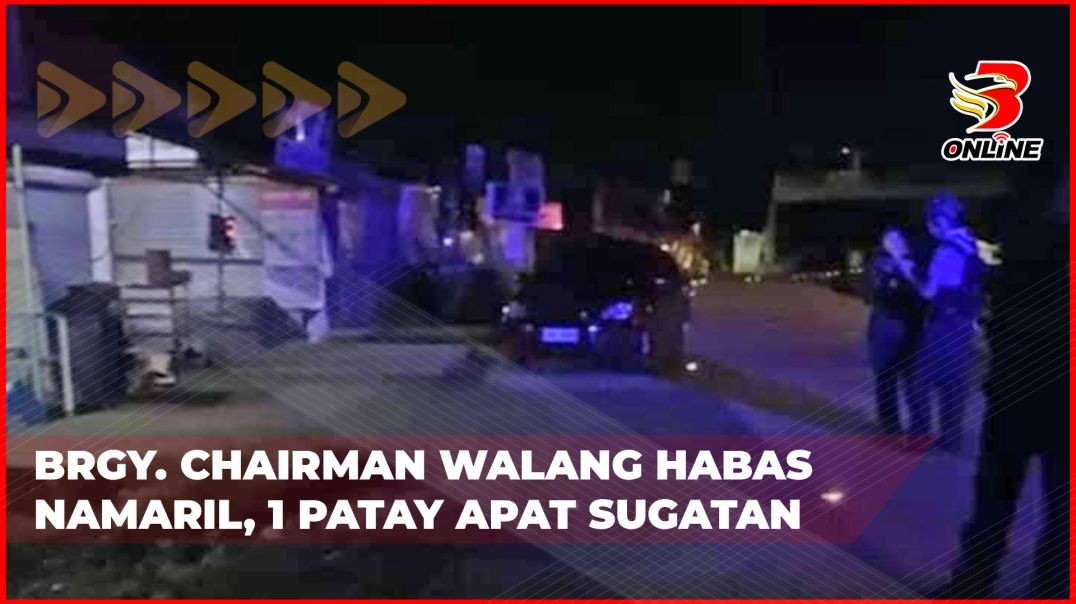 Brgy. Chairman walang habas namaril, 1 patay apat sugatan