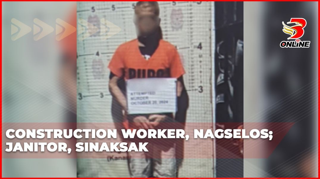 Construction worker, nagselos; Janitor, sinaksak