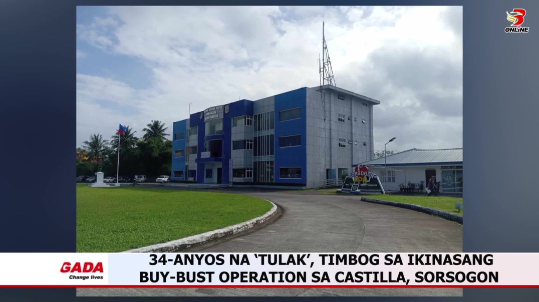 34-anyos na ‘tulak’, timbog sa ikinasang buy-bust operation sa Castilla, Sorsogon