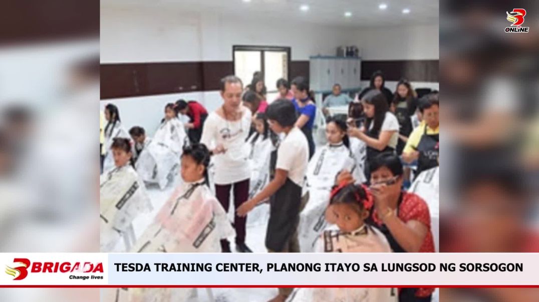 Tesda Training Center, Planong Itayo sa Lungsod ng Sorsogon