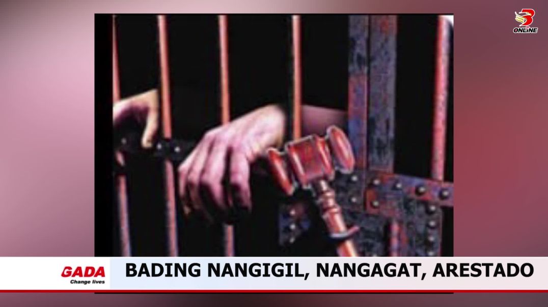 Bading nangigil, nangagat, arestado
