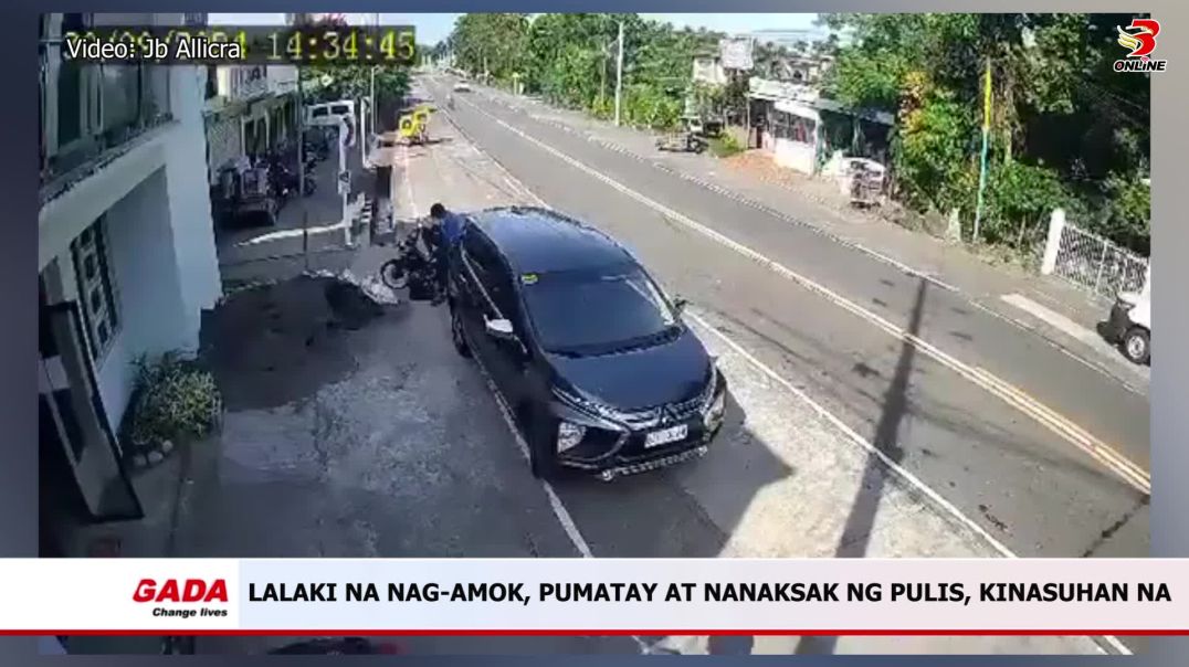 Lalaki na nag-amok, pumatay at nanaksak ng pulis, kinasuhan na