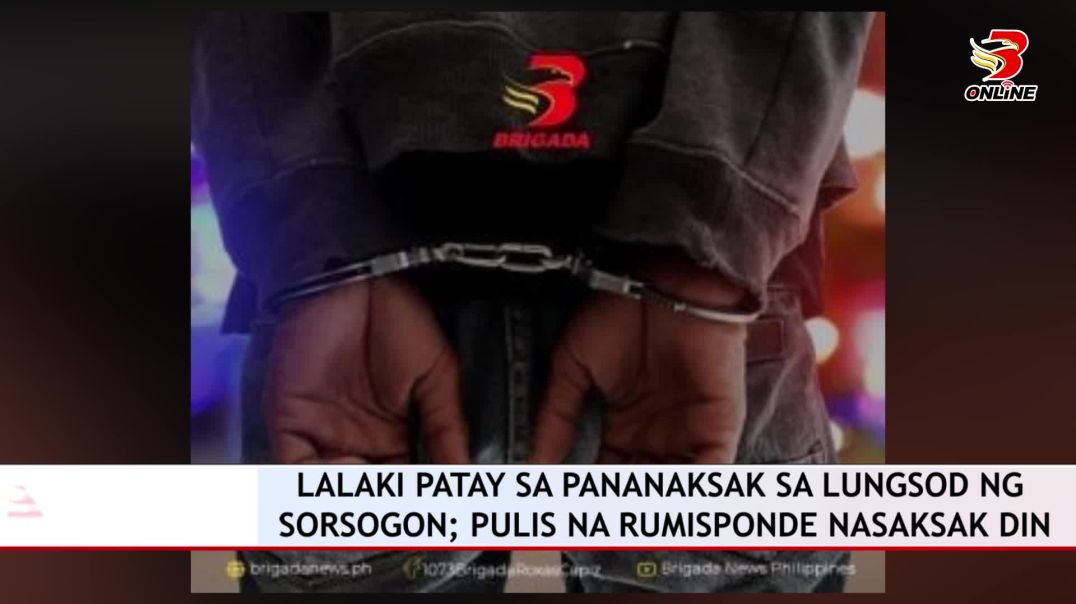 Lalaki patay sa pananaksak sa lungsod ng Sorsogon; Pulis na rumisponde nasaksak din