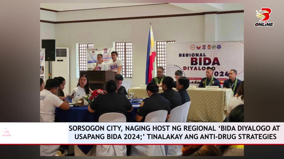 ⁣Sorsogon City, naging host ng regional ‘Bida Diyalogo at Usapang BIDA 2024;’ tinalakay ang anti-drug