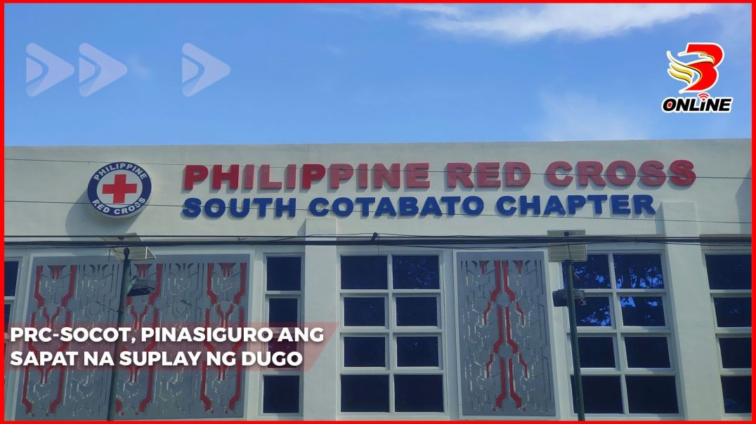 PRC-SoCot, pinasiguro ang sapat na suplay ng dugo