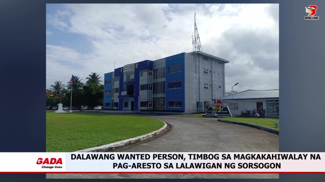 Dalawang wanted person, timbog sa magkakahiwalay na pag-aresto sa lalawigan ng Sorsogon