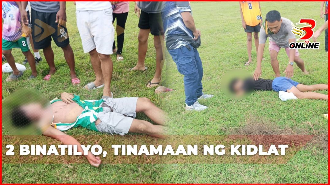 2 binatilyo, tinamaan ng kidlat