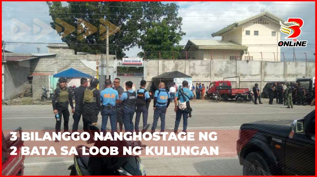 3 bilanggo nanghostage ng 2 bata sa loob ng kulungan