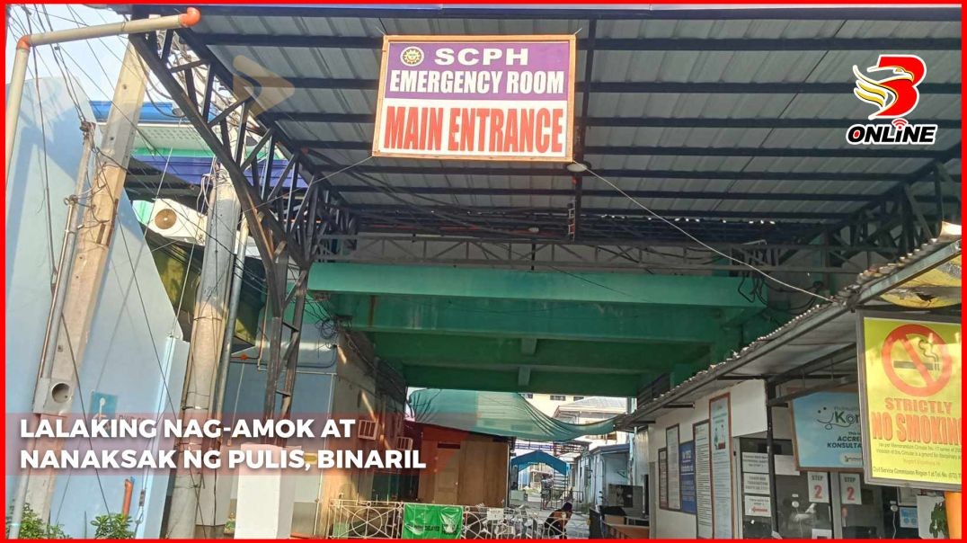 Lalaking nag-amok at nanansak ng pulis, binaril