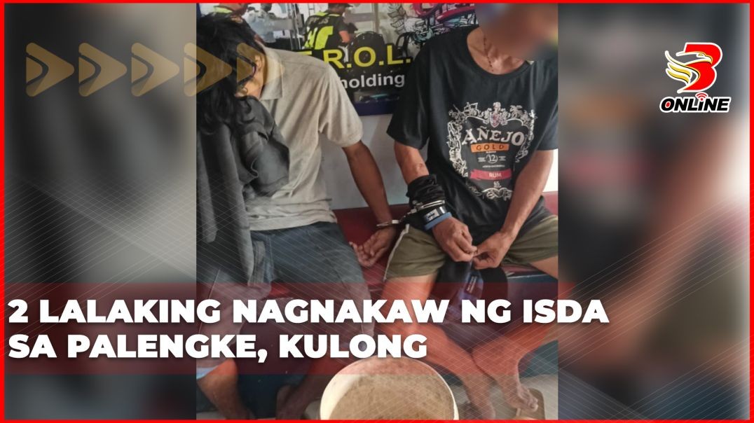 2 lalaking nagnakaw ng isda sa palengke, kulong