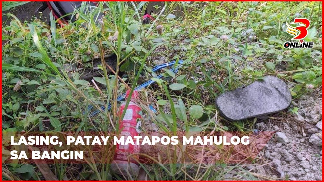 Lasing, patay matapos mahulog sa bangin