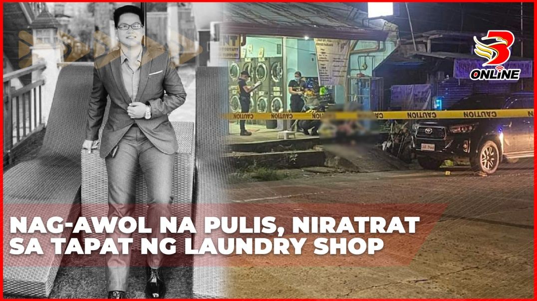 Nag-AWOL na pulis, niratrat sa tapat ng laundry shop
