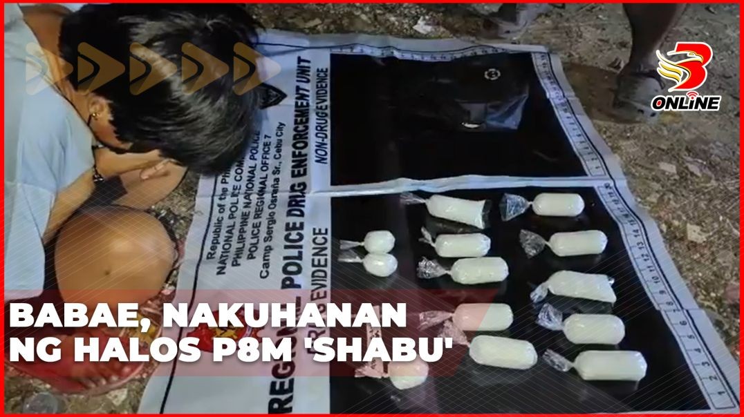 Babae, nakuhanan ng halos P8M 'shabu'
