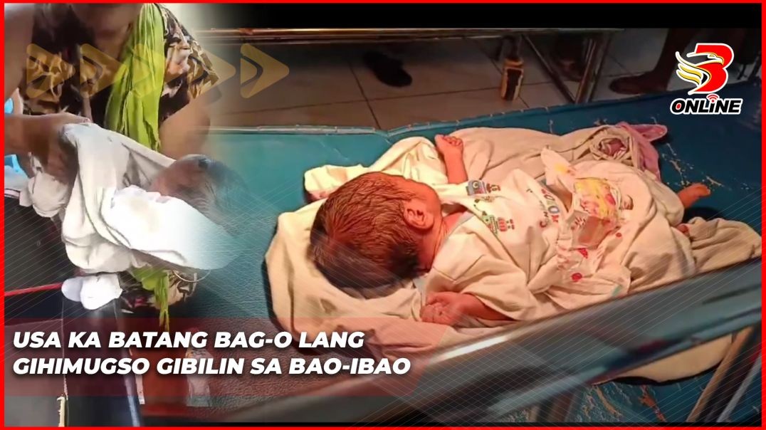 Usa ka batang bag-o lang gihimugso, gibilin sa Bao-bao