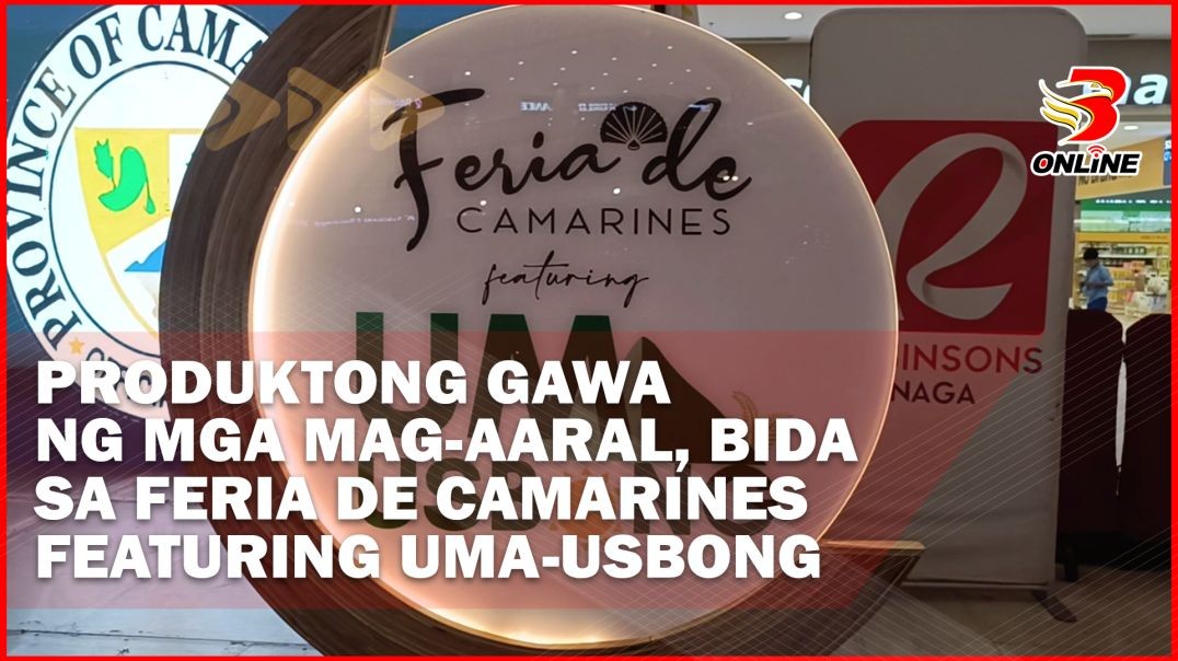 Produktong gawa ng mga mag-aaral, bida sa Feria de Camarines featuring UMA-Usbong