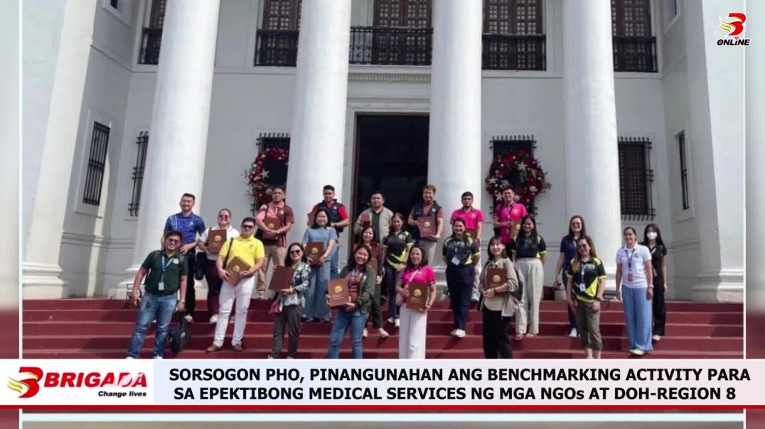 ⁣Sorsogon PHO, pinangunahan ang benchmarking activity para sa epektibong medical services ng mga NGOs