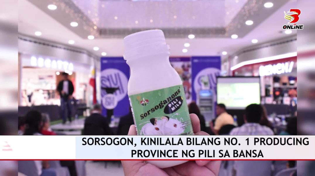 ⁣Sorsogon, kinilala bilang No. 1 producing province ng pili sa bansa