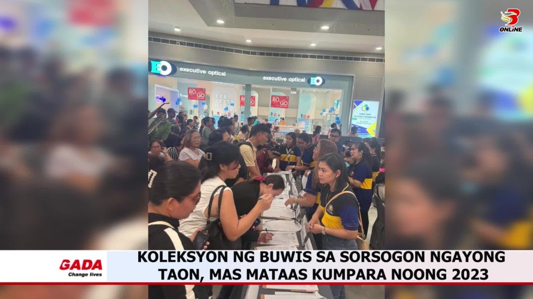 ⁣Koleksyon ng buwis sa Sorsogon ngayong taon, mas mataas kumpara noong 2023