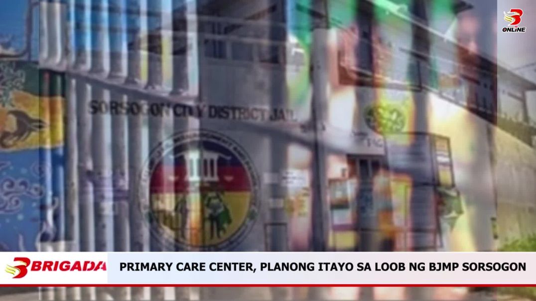 ⁣Primary Care Center, Planong Itayo sa Loob ng BJMP Sorsogon