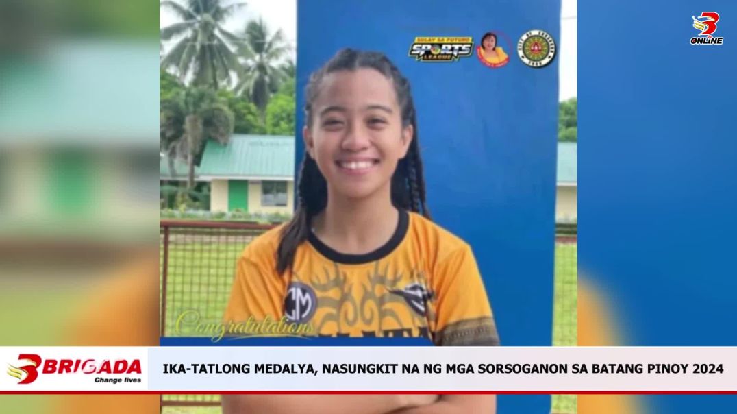 Ika-Tatlong Medalya, Nasungkit na ng mga Sorsoganon sa Batang Pinoy 2024
