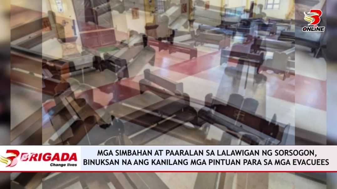 ⁣MGA SIMBAHAN AT PAARALAN SA LALAWIGAN NG SORSOGON, BINUKSAN NA ANG KANILANG MGA PINTUAN PARA SA MGA 