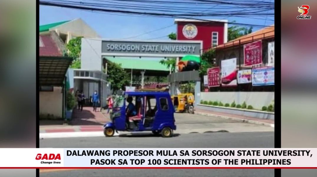 Dalawang Propesor Mula sa Sorsogon State University, Pasok sa Top 100 Scientists of the Philippines
