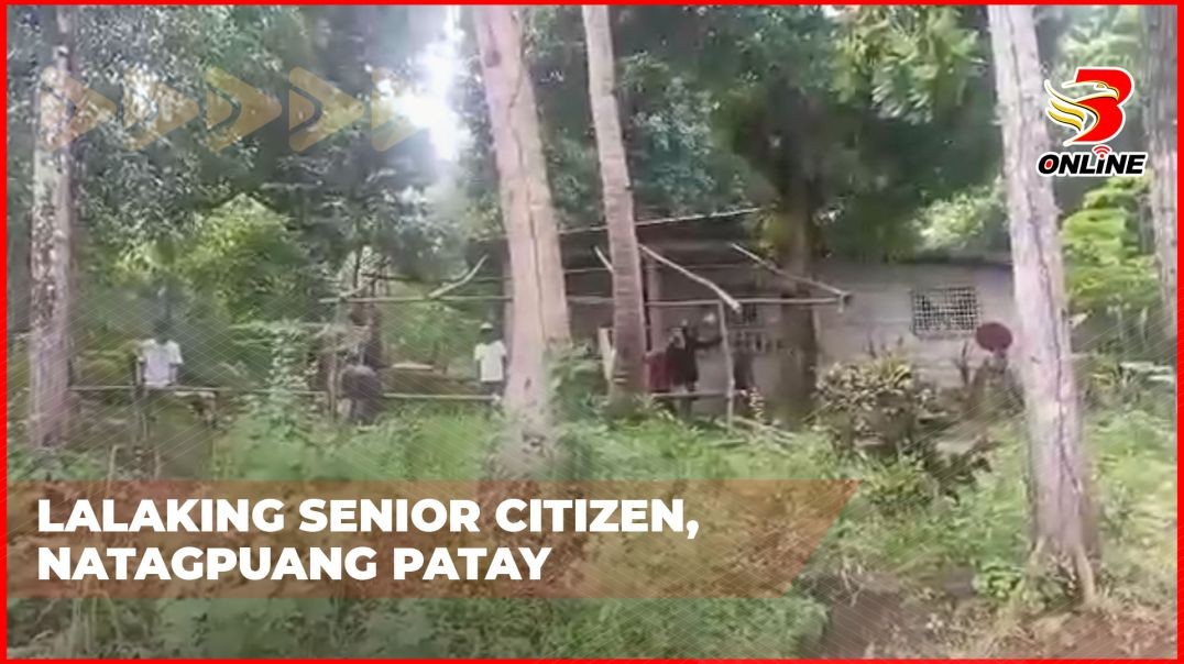 Lalaking senior citizen, natagpuang patay